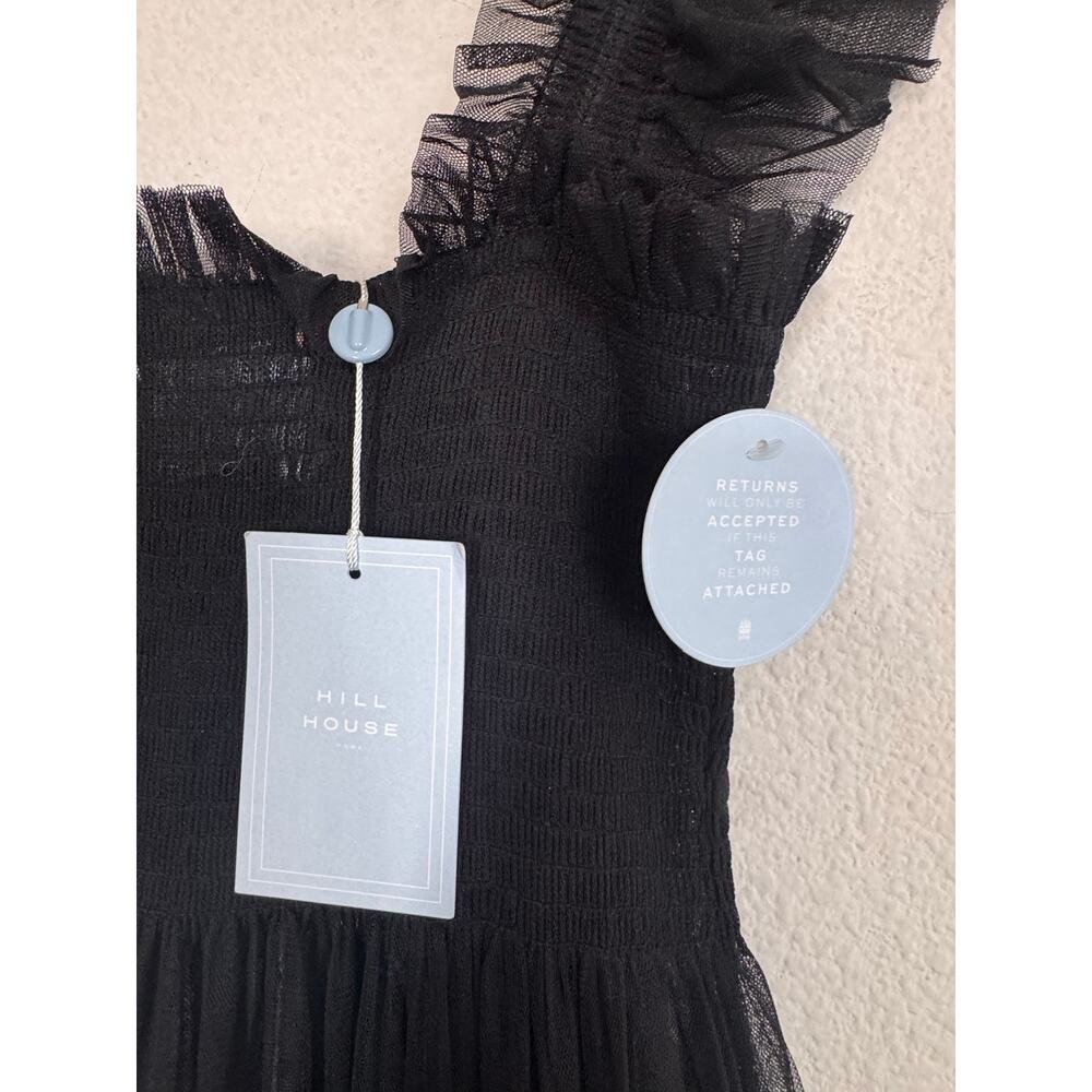 Hill House Home The Collector’s Edition Ellie Nap Dress Black Tulle Maxi Dress S - Picture 10 of 11